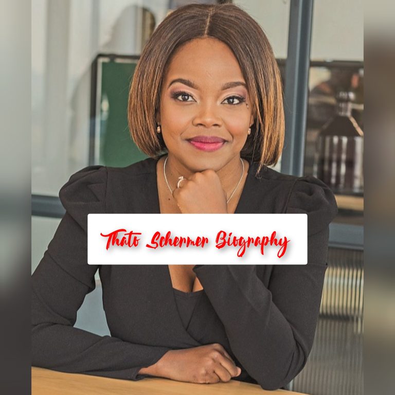 Thato Schermer Biography: Early Life, Education, Career, Age, Personal Life, Family, Achievements