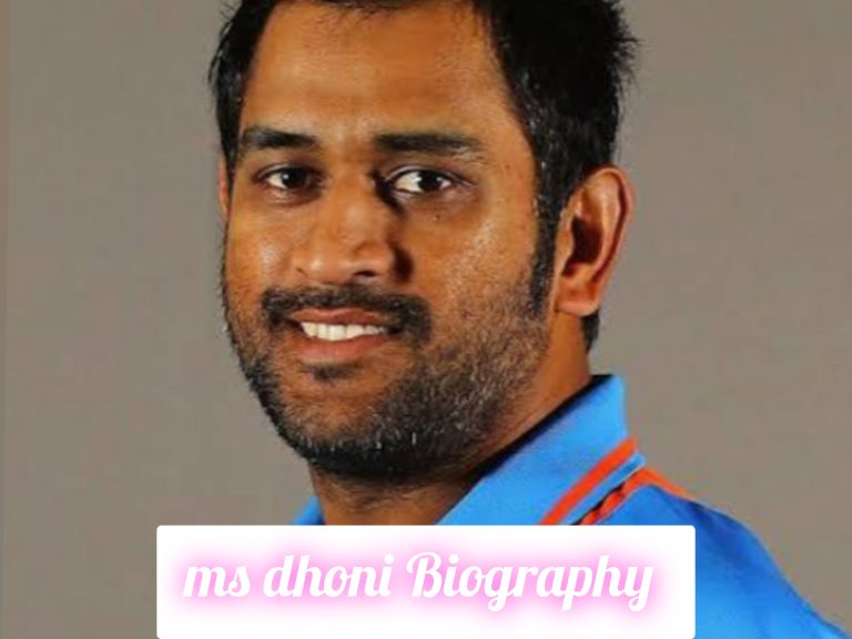 MS Dhoni Biography