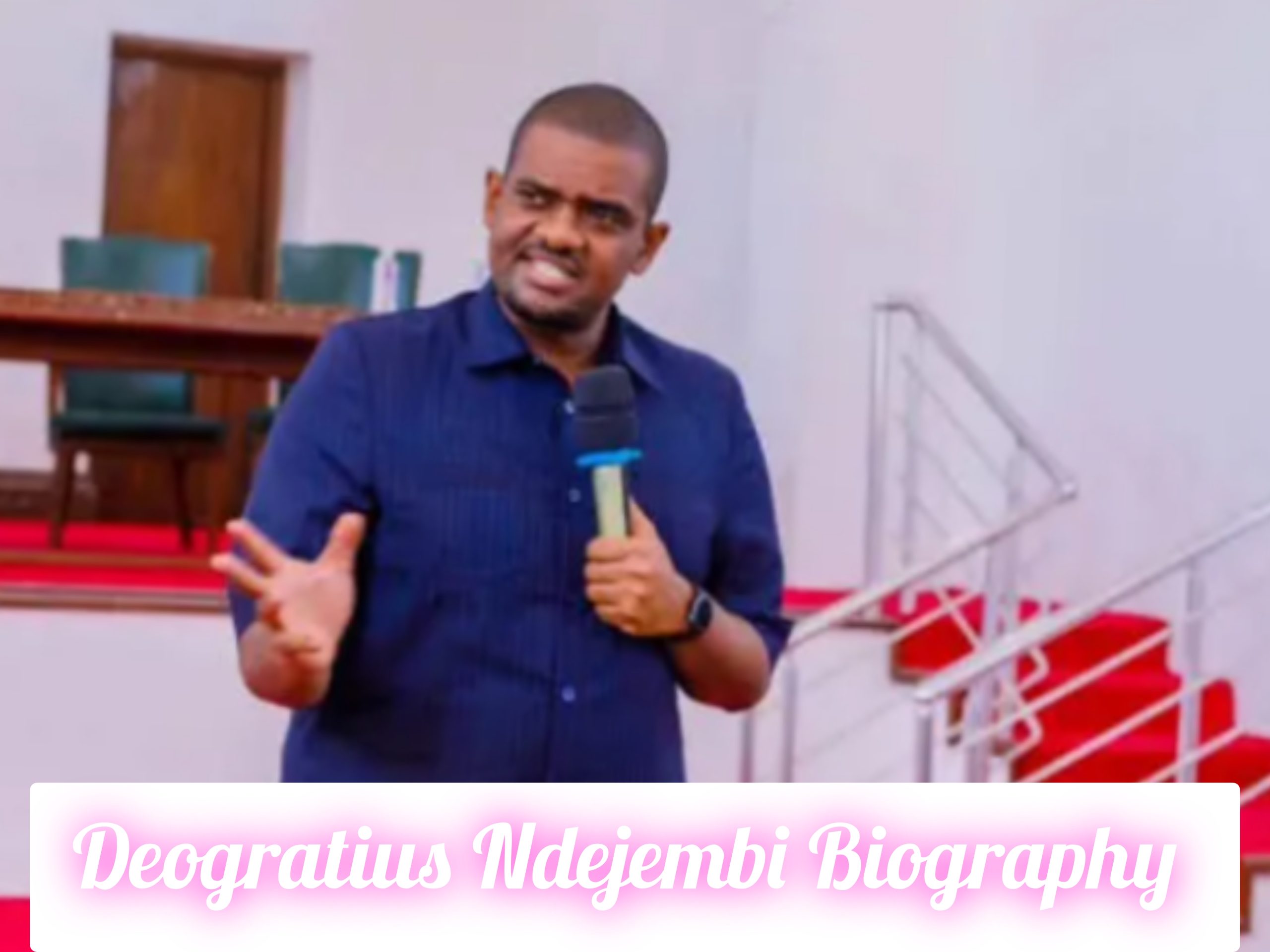 Deogratius John Ndejembi Biography