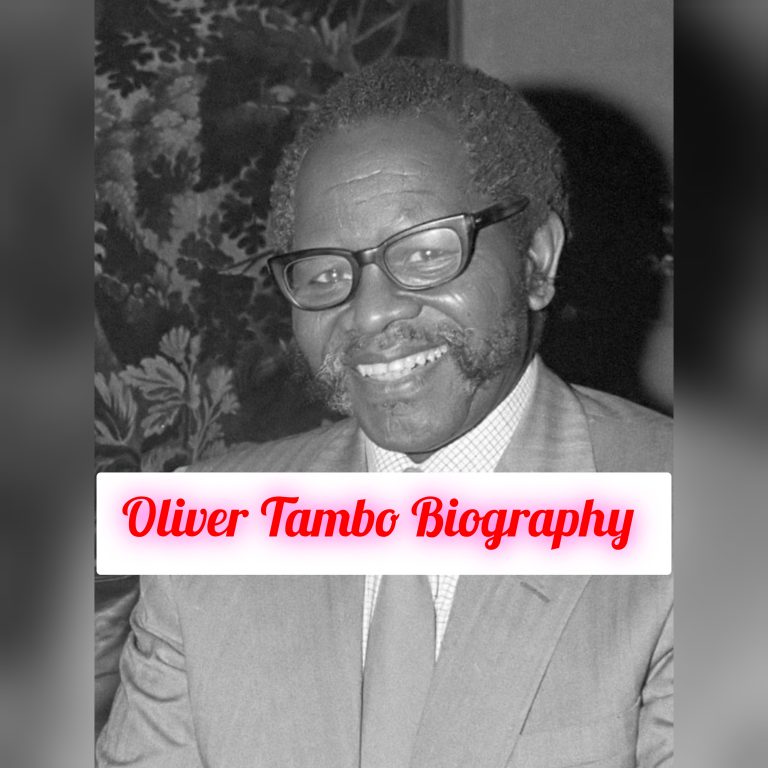 Oliver Tambo Biography: Age, Personal Life, Early Life, Education, Career, Awards, Philosophy, Legacy, Death, Net Worth