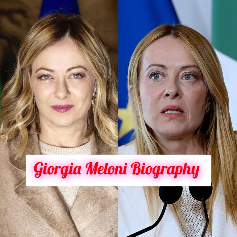 Giorgia Meloni Biography: Early Life, Personal Life, Age, Education, Career, Family, Awards, Philosophy, Achievements, Legacy, Net Worth